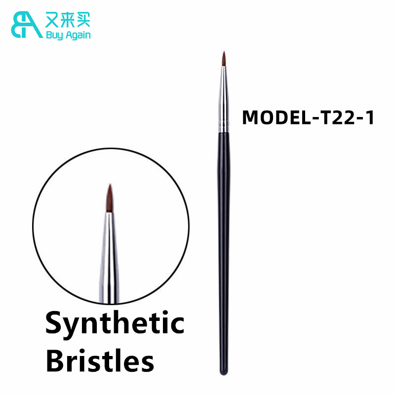 Model-T22-1-Eye-liner à manche épais à pointe fine B