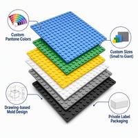 Plaques de base personnalisées pour blocs de construction, compatibles OEM, marque privée, plaques de construction classiques, base de jouet DIY MOC STEM pour enfants