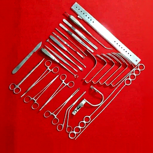 Ensemble d'outils médicaux de précision manuels réutilisables en acier inoxydable pour tonsillectomie et adénoïdectomie, modèle Surgist TS-TAS-04, certifié CE A+ - Product Image 1