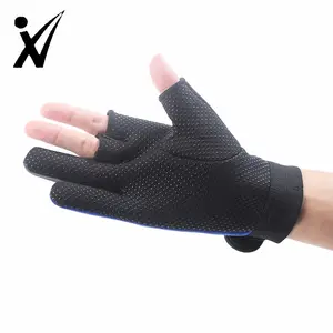 2024 High Quality Durable Soft Non-Slip Fingerless Fishing Gloves For Men Women
