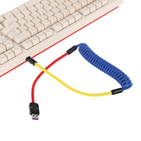 Venta al por mayor de aluminio Shell Super rápido USB a tipo C cargador de resorte retráctil Cable de datos compatible con Android