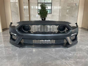 XLstyling M-c 1 Style voiture pare-chocs avant lèvre arrière diffuseur jupe latérale évents Spoiler Kit carrosserie pour Ford Mustang 2018-2022 - Product Image 3