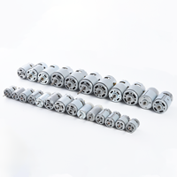 Moteur électrique à courant continu à couple élevé 3V 6V 12V 24V 10W 50W 100W 200W 500W à balais pour outils électriques et pompes