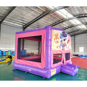 Casa de Brinco Inflable de Alta Velocidad con Diseño de Erizo, Zorro y Echidna Roja para Fiestas Infantiles y Eventos de Juego - Product Image 3