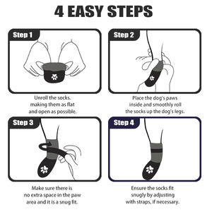 100% कपास पालतू कुत्ते के इनडोर बुना हुआ मोजे, जाल ठोस पत्र पैटर्न और सफेद pvc पैर के संदेश गर्मियों के लिए विरोधी पर्ची - Product Image 5