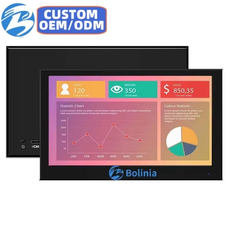 13.3 Inch IPS 1920x1080 Industrial Screen Laptop Monitor HD TFT Aluminum Alloy Case for Business Use OEM ODM