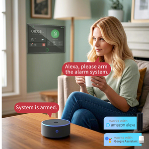 Tuya nhà thông minh hệ thống an ninh 7 inch màn hình cảm ứng 4 gam Wifi hệ thống báo động với thời gian thực giám sát & thông báo ngay lập tức - Product Image 4