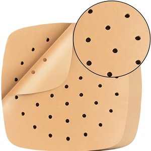 Air Fryer Paper Perforated Silicone Oil Absorbing Food Grade Baking Liners For Steamer Cooking - Product Image 4