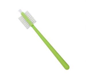 Brosse de nettoyage de cuisine avec manche en acier et brosse en nylon pour presse-agrumes/machine à lait de soja, en plastique PP - Product Image 3