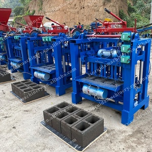 Thiết kế mới khối rỗng Máy làm bán tự động lát gạch Máy làm xi măng khối bê tông Máy làm - Product Image 5