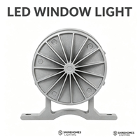 Applique murale LED en aluminium moulé sous pression, étanche IP65, 10 °   Projecteur d'accentuation à faisceau précis double tension pour projets commerciaux extérieurs