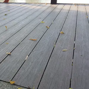 Guter Preis WPC Decking Holz Kunststoff Verbund Outdoor-Bodenbelag für Balkon Terrasse Schwimmbad und Terrassen boden