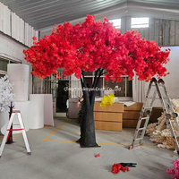 Arbres à fleurs de cerisier artificiels de haute qualité, magnifiques et roses, pour la décoration intérieure et extérieure, la maison, le bureau