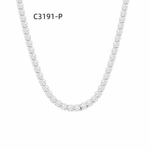 สร้อยคอแฟชั่นเซอร์โคเนีย C3191 สำหรับผู้หญิงเครื่องประดับคุณภาพสูง - Product Image 1