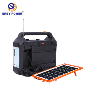 Nhà có thể sạc lại năng lượng mặt trời trạm DC năng lượng mặt trời Pin chiếu sáng với đài phát thanh thông minh Loa năng lượng mặt trời hệ thống chiếu sáng - Product Image 4