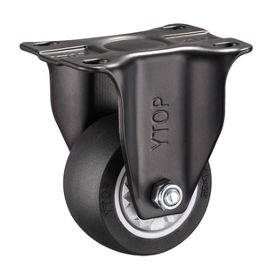 Manganês Aço TPU 2/2.5 Polegada Cadeira de Escritório Roda Rodízio Giratório Rodízio Rodas Personalizado para Prateleira e Cadeira - Product Image 5