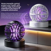 Lampe anti-moustiques électrique transfrontalière, tue-insectes, certifiée IP33, sans danger pour les enfants, veilleuse portable, pour la maison et l'extérieur, rechargeable par USB
