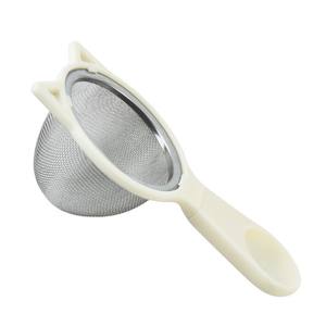 Nouvelle <span class=keywords><strong>passoire</strong></span> à thé en acier inoxydable avec poignées, panier à infuseur à thé réutilisable à mailles fines avec bac d'égouttement Vente en gros - Product Image 1