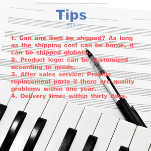 Beisite B-99 Upright 88-Key Hammer Action Digital Piano with for Audio/MIDI Wall Mount Case France Dream Sound Source - Product Image 6