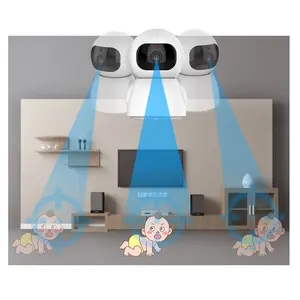 bambini fotocamera scheda di memoria Suppliers-360 gradi intelligente baby monitor cc camara ip wifi di sicurezza seguridad hd di sorveglianza de kamera cctv ptz usb batteria simcard macchina fotografica