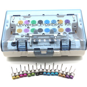 Juego de Herramientas para Odontología de Implantes de 16 Piezas con Trinquete de Control de Torque y Accesorios para Taladro Quirúrgico - Product Image 1