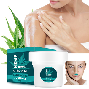 Etiqueta privada Crema curativa de cáñamo orgánico Extracto de cáñamo Crema de cáñamo CBD Alivio del dolor Cuidado de la piel pa - Product Image 5