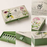 Boîte d'emballage personnalisée pour échantillons de parfum, boîte cadeau rigide magnétique pour flacons d'huile essentielle et de sérum avec insert en mousse et logo