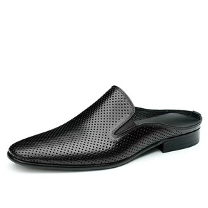 2026 Trending Men's Summer Fisherman Slip-On <b>Flat</b> <b>Sandals</b> Breathable Leather Casual Walking Outdoor Slides - Product Image 6