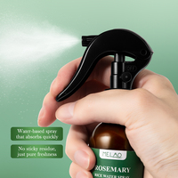Semprotan Pertumbuhan Rambut Air Beras Minyak Rosemary Alami Label Pribadi OEM Semprotan Rambut Rosemary