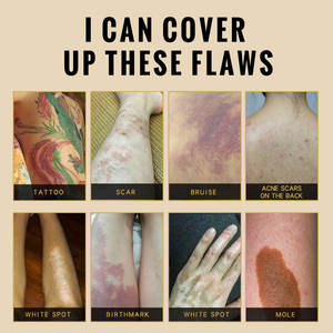 Crema per <span class=keywords><strong>la</strong></span> rimozione del Tatoo resistente al sudore per il correttore impermeabile a copertura completa per nascondere rapidamente tatuaggi/<span class=keywords><strong>voglia</strong></span> - Product Image 6
