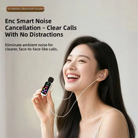 Casque audio BT à clip d'oreille, sans fil, pour le sport, longue autonomie, monitoring karaoké, conception intra-auriculaire à clipser