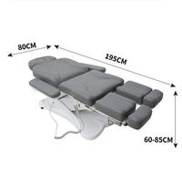 En promotion : Lit de massage, Lit de spa capillaire pour salon de beauté, Lits de massage électriques modernes, Chaise d'examen gynécologique motorisée avec étagères