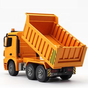 Camion à benne basculante télécommandé E525-003 <span class=keywords><strong>DOUBLE</strong></span> E, jouet à l'échelle 1/20, <span class=keywords><strong>8</strong></span> canaux, 2,4 GHz, véhicule de chantier électrique pour enfants - Product Image 3