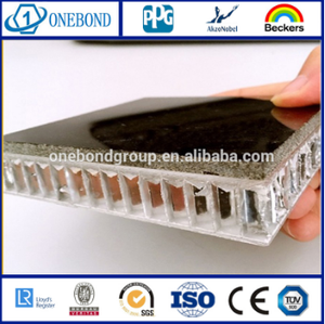 Pannello in <span class=keywords><strong>alluminio</strong></span> con pannello a nido d'ape in pietra sottile in marmo leggero pannello decorativo in <span class=keywords><strong>alluminio</strong></span> a nido d'ape - Product Image 6