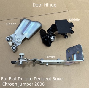 3 pezzi Set di guida rullo porta scorrevole a destra 1344234080 1344266080 1344239080 per Fiat Ducato Citroen Jumper <span class=keywords><strong>Peugeot</strong></span> <span class=keywords><strong>Boxer</strong></span> <span class=keywords><strong>2006</strong></span> -- - Product Image 3