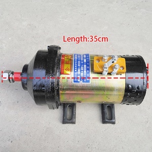 มอเตอร์ไร้แปรงถ่าน DC 48V 1000W ยี่ห้อ Jinshun <span class=keywords><strong>มือ</strong></span><span class=keywords><strong>สอง</strong></span> สายอลูมิเนียม 35 ซม. สำหรับเพลาล้อหลังรถสามล้อความเร็วต่ำ - Product Image 2