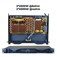 Amplificateur de puissance de classe D SONO DA25K2, 2 canaux, 2500 W RMS, amplificateur de scène professionnel, amplificateur de subwoofer