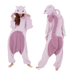 <span class=keywords><strong>Pigiama</strong></span> Intero Termico Invernale in Pile di Poliestere, Design Animale (Mucca) con Cappuccio, per Adulti, Stile Carino e Lussuoso, Abbinabile per Famiglie - Product Image 4