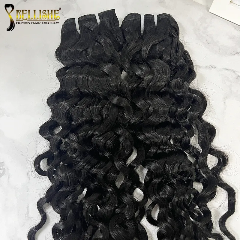 Private Label Sale Peruvian Bulk Weave Bundles Wet N Wavy Wholesale Cambodian Hair Italian Curly Wholesale Bundles Human Hair