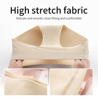 Culotte courte de style quotidien pour femmes minces et épaisses avec fausse fesse Slip Butt Lifter Hip Padding Shapewear