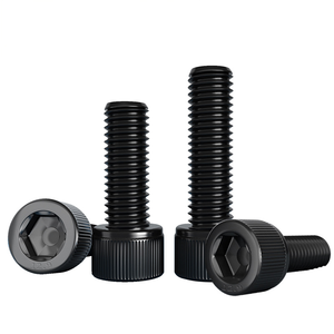Vis à tête fraisée hexagonale en acier au carbone, oxyde noir, DIN7991, filetage complet M3 M4 <span class=keywords><strong>M5</strong></span> pour couvercles d'enclos industriels - Product Image 3