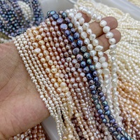 Perles d'eau douce naturelles blanches, bricolage de haute qualité, 3-10mm en forme de riz, perles d'eau douce, pour la fabrication de bijoux