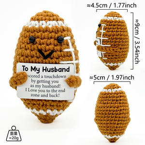 <span class=keywords><strong>Amazon</strong></span> Offre Spéciale Crochet Soutien Émotionnel Rugby Poupées Jouets Maison Décoration de Voiture pour Anniversaire Pâques Halloween Nouvel An - Product Image 6