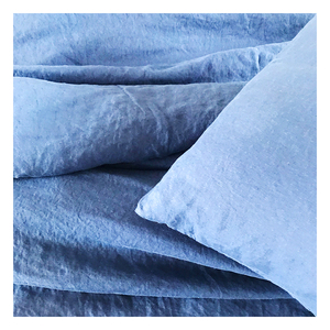 <span class=keywords><strong>Couette</strong></span> en gros literie confortable <span class=keywords><strong>parure</strong></span> housse de <span class=keywords><strong>couette</strong></span> en <span class=keywords><strong>lin</strong></span> bleu avec correspondance - Product Image 6