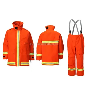 Fire Fighting ชุด En 469 CE Certified นักผจญเพลิงเสื้อผ้า