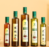 Stocké Mini Bouteille D'huile D'olive En Verre 50ML 100ML 250ML 500ML 750ML 1000ML Bouteilles D'huile En Verre Ambré