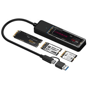 Cable adaptador de doble protocolo M.<span class=keywords><strong>2</strong></span> SSD para Nvme SSD 2230 2242 2260 2280 22110 tipo C USB3.1 NGFF SATA <span class=keywords><strong>2</strong></span> en 1 Adaptador M2 SSD - Product Image 2