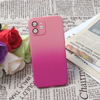 Coque arrière de protection pour téléphone portable en PC couleur unie de haute qualité pour iPhone 11 12 13 14 15 16 17 18 Pro Max