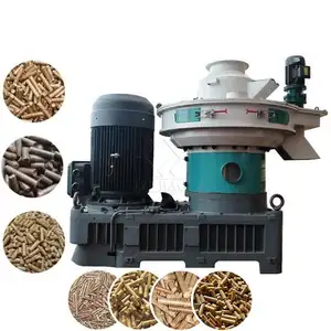 Yibao Kattenbakvulling Pellet Machine Biomassa Pellet Productielijn Fabricage Ring Sterven Biomassa Pellet Machine Productielijn