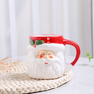 Дешевая оптовая продажа, керамическая кружка для кофе и чая 11 унций с сублимационным цветом внутри, рождественские подарки - Product Image 6